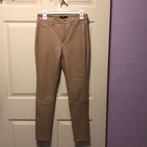 Seven for all Mankind Faux Leather Skinny Pants